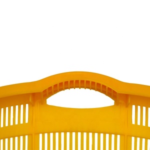 Épaissir les caisses de crevettes végétales binaurales creuses HDPE Mesh Agriculture Panier en plastique Capacité 300L Couleurs personnalisables pour - Product Image 2