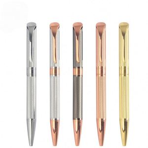 High Quality Luxury Rose <b>Gold</b> Metal Ballpoint With Custom Logo Multi-Colored Ink-Promotional Business Office <b>Pen</b> - Product Image 4