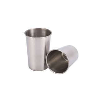 Wholesale Different Sizes Stainless Steel Single Wall Travel Mugs Drinking Mug Pint <b>Cup</b> Beer Tumbler with Logo - Product Image 1