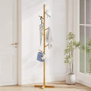<span class=keywords><strong>Porte</strong></span>-<span class=keywords><strong>manteau</strong></span> en bambou sur pied, 9 crochets, hauteur réglable, pour enfants et adultes, entrée, <span class=keywords><strong>chambre</strong></span>, bureau - Product Image 6