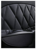 Housse de protection pour sièges de voiture Audi BMW Mercedes en cuir, imperméable, kit auto, accessoires intérieurs, housse de siège avant personnalisée