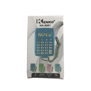 Kk8961 Lanyard Calculator Mini Portable 8 Digit Simple Battery Operated With Strap For Pocket Bag Use - Product Image 4