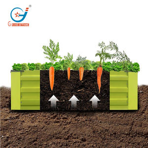 Jardinière surélevée en métal personnalisée avec revêtement en poudre pour la culture d'herbes, de fleurs et de légumes - Product Image 3