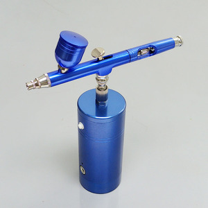 Portable Rechargeable Mini Electric Airbrush <b>Kit</b> With Adjustable Speed For <b>Model</b> Painting Artwork Gravity Feed USB Power - Product Image 5