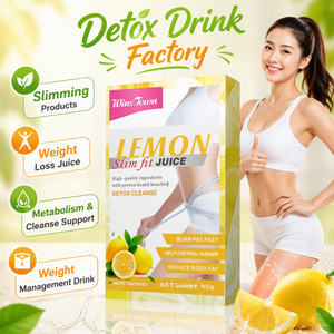 Wins Town Bitkisel Takviyeler Limon Slim <span class=keywords><strong>Fit</strong></span> Suyu Anında Çözünen Toz Metabolizma ve Temizlik Desteği Kilo Kontrolü İçeceği - Product Image 1