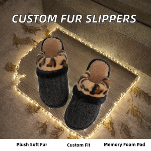 Pantuflas Personalizables con Logotipo, Nuevas y Modernas, con Diseño de Garras de Oso, de Felpa Suave, con Parches, para Verano - Product Image 2
