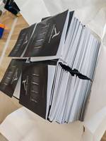 Brochure, catalogue, livret, dépliant, manuel, magazine, prospectus, livre personnalisé imprimé, couverture rigide, piqûre à cheval, offset