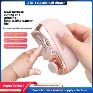 Cortauñas Eléctrico Automático para Bebés y Adultos, Diseño Seguro Anti-Pellizcos, Carga USB, Almacenamiento de Recortes - Product Image 2