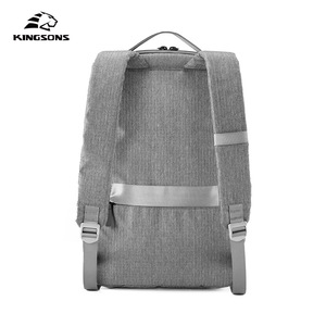 Kingsons <b>Laptop</b> <b>Backpack</b> 20-35L Large Capacity Unisex Everyday Use Solid Color <b>Backpack</b> for Work and Travel - Product Image 3
