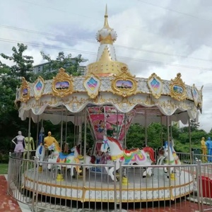 Amusement Park Games <strong>24</strong> <strong>Seats</strong> Luxury <strong>Carousel</strong> Rides Adult Large Outdoor Amusement Equipment <strong>Carousel</strong> for Children - Product Image 2