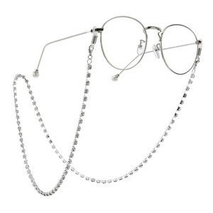 Chaîne pour lunettes Wenbei en alliage incrusté de diamants étincelants, réutilisable pour lunettes et masque facial, printemps 2022 - Product Image 5