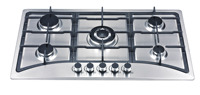 Modèle OEM/ODM de haute qualité, neuf, avec 5 cuisinières intégrées, équipé d'une cuisinière à gaz en acier inoxydable de 90 centimètres