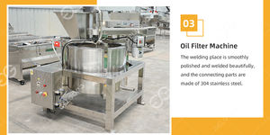 เครื่องทําขนมเม็ดมะม่วงหิมพานต์กรอบกรอบอุปกรณ์ทอดเครื่องทอดเมล็ดถั่วลิสงดอกทานตะวัน - Product Image 5