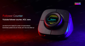 Cyberpunk Cololight Deck Desktop <b>Controller</b> for Smart Home & E-Sports Gaming With <b>RGB</b> Backlit ABS + Zinc Keyboard - Product Image 4