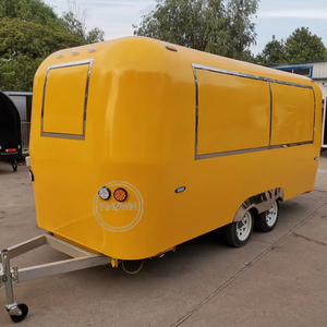 Remorque de restauration mobile de 16,4 pieds, camion de restauration pour glaces et barbecue, entièrement équipée d'une cuisine complète - Product Image 1
