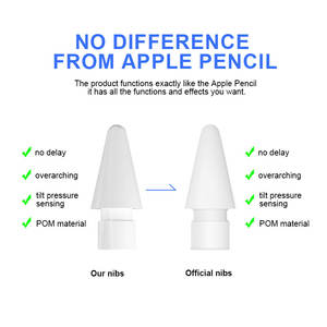 <span class=keywords><strong>Pencil</strong></span> Nib <span class=keywords><strong>Original</strong></span> Nib Stylus Tip Compatible con <span class=keywords><strong>Apple</strong></span> <span class=keywords><strong>Pencil</strong></span> 2 Gen - Product Image 3
