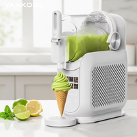 1 tanque eléctrico directo de fábrica de 1.8L hogar 8 en 1 pequeño Slushie Frozen Maker fabricantes de helados con función de autolimpieza