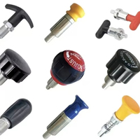 Accessoires pour équipement de fitness, Bouton à ressort rotatif sphérique, Poignée de réglage pour vélo de spinning, Goupille de traction, Goupille de traction, Goupille de traction
