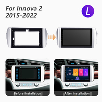 Reproductor de DVD de cuatro núcleos estéreo Android Audio navegación pantalla táctil coche Auto Radio Toyota Innova 2 2015-2022 (LHD)