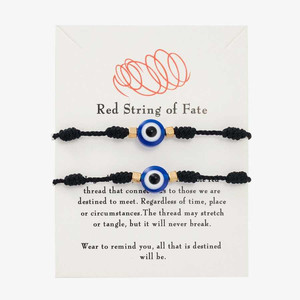 Vendita calda fatta a mano con perline a croce di cristallo braccialetto di fascino di perle per le donne e le ragazze di tendenza di moda all'ingrosso - Product Image 1