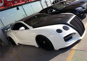 Nuevo Kit de Carrocería de Fibra de Carbono para Bentley Continental GT, Parachoques Delantero y Trasero, Alerón, Guardabarros, Kit de Carrocería Ancha para Continental GT - Product Image 5