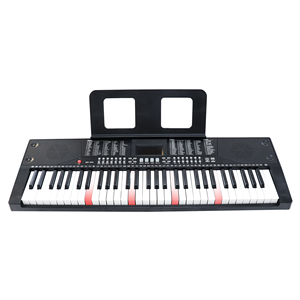 BD Music BD-683D Portable Piano Numérique Clavier Instrument 61 Touches Lumineuses LED Orgue Électronique - Product Image 2