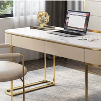 Moderne Simple Lumière Luxe Patron Ordinateur Bureau Bureau D'étude De Luxe Maison Chambre Bureau Table Blanche
