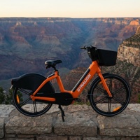 Système de partage de vélos en aluminium étanche avec câblage dissimulé, réseau de transport public pour stations touristiques