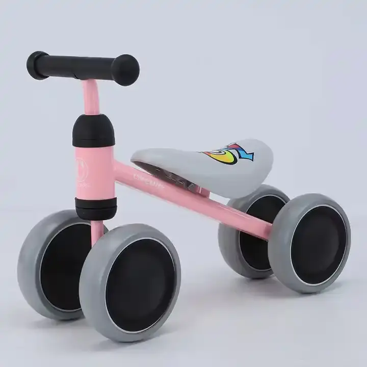4 Rad Baby Balance Fahrrad mit Fuß glattes Rad Fuß geschoben Mini Baby Balance Fahrrad Baby Balance Fahrrad Spielzeug für 1 Jahr alt