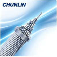 Câbles d'alimentation isolés ignifuges en aluminium gainé de fil toronné XLPE de taille personnalisée, haute tension, garantie 3 ans, câble ACSR