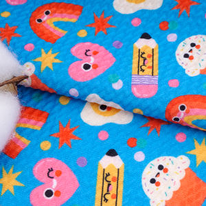 Moda personalizada <span class=keywords><strong>Liverpool</strong></span> Warp Jacquard poliéster Spandex crepé diademas diseñador vaca impresión bala tela Boujee - Product Image 3