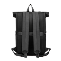 Collège sac décontracté tissu sac à dos étanche en plein air affaires ordinateur sac fermeture éclair plusieurs couleurs retour à l'école