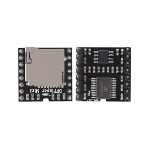 YX5200 DFPlayer Mini <span class=keywords><strong>MP3</strong></span>-<span class=keywords><strong>Player</strong></span>-Modul <span class=keywords><strong>MP3</strong></span>-Sprachdecodierkarte Unterstützt TF-Karte U-Disk IO/<span class=keywords><strong>Serial</strong></span> Port/AD Kompatibel für <span class=keywords><strong>Arduino</strong></span> - Product Image 4