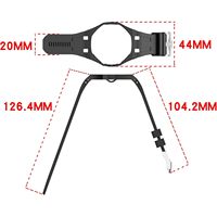 Bracelet de montre étanche en céramique et silicone avec boucle ardillon, sangle réglable pour remplacement de montre connectée, unisexe adulte