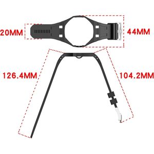 Correa de Reloj de Silicona AP con Hebilla de Acero Inoxidable, Correa Ajustable para Reloj Inteligente, Repuesto Unisex para Adultos - Product Image 3