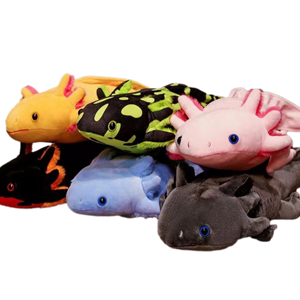 Nuevo diseño 6-Color lindo Axolotl peluche <span class=keywords><strong>Ambystoma</strong></span> Mexicanum felpa hecha de poliéster PP algodón relleno lavado Technics - Product Image 1