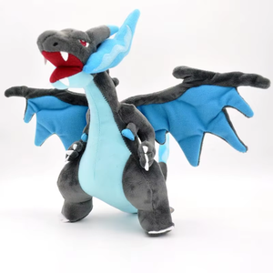 Peluche <span class=keywords><strong>Dragon</strong></span> Charizard géant brodé, bleu et jaune, avec étiquette, cadeau pour enfants, très populaire - Product Image 3