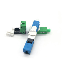 Conector Rápido FTTH Feiboer para Cable de Fibra Óptica Exterior, Conector de Cable Rápido de Baja Pérdida UPC APC para Redes 4G 3G WiFi 1550nm