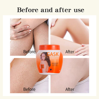 Crème Visage Hydratante Éclaircissante au Collagène et à la Carotte, Crème Visage Éclaircissante à la Vitamine C, Lotion Corporelle Hydratante et Blanchissante