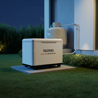 Générateur électrique au propane, au gaz naturel et au GPL SLONG avec démarrage à distance, garantie de 2 ans, puissance de 8 kW