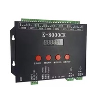 Harga Pabrik GRACE SD Card K-8000C IC DMX Remote Control Programmable LED Controller dengan Output Sinyal SPI Garansi 2 Tahun