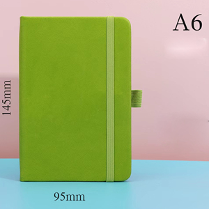 Promotional A6 Customized LOGO Printed School Pocket Portable Notebooks With PU Leather Journal for Office Gift - Product Image 5