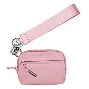 Bolsa de Cintura de Moda para Mujer, Impermeable, de Nailon, con Cierre, para Monedas, Auriculares, Tarjetas de Crédito y Llavero - Product Image 3