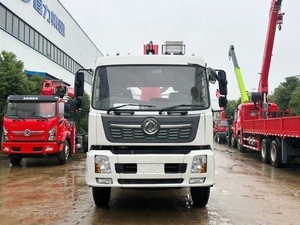 Camion <span class=keywords><strong>benne</strong></span> Dongfeng <span class=keywords><strong>4x2</strong></span> 8T avec <span class=keywords><strong>grue</strong></span> télescopique montée sur camion - Product Image 2
