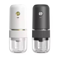 Moulin à café électrique automatique à meules coniques de petite taille de haute qualité, moulin à café au lithium USB en stock