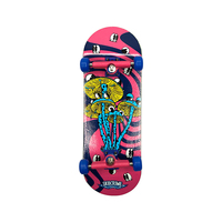 Sk8Crime 2023 - Tabla de Madera para Trucos de Skate, Personalizada al por Mayor, OEM, Resistente al Agua, Mini Tabla de Madera de 32x97mm para Jóvenes