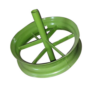 14 4-350-8, 15 <span class=keywords><strong>3</strong></span> Vente d'usine Brouette sans plat Pneu solide Roue en caoutchouc léger pour brouettes roue wb6400 - Product Image 5