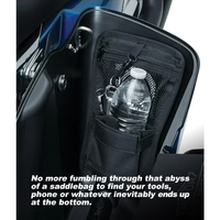 Sac de rangement pour sacoche de moto Chiefdom, organisateur interne pour outils, paire gauche-droite, compatible avec plusieurs modèles de boîtes latérales