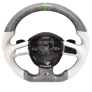 Volante de Carreras Personalizado de Fibra de Carbono para <span class=keywords><strong>Audi</strong></span> A4 S4 <span class=keywords><strong>RS4</strong></span> <span class=keywords><strong>B7</strong></span> - Product Image 4