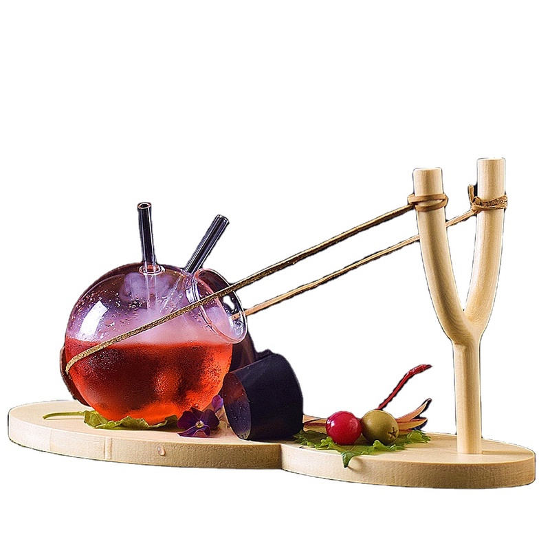 Creative Round Cocktail Glass High Borosilicate